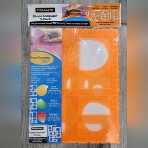 Fiskars ShapeTemplate 3-Pack And Cutter